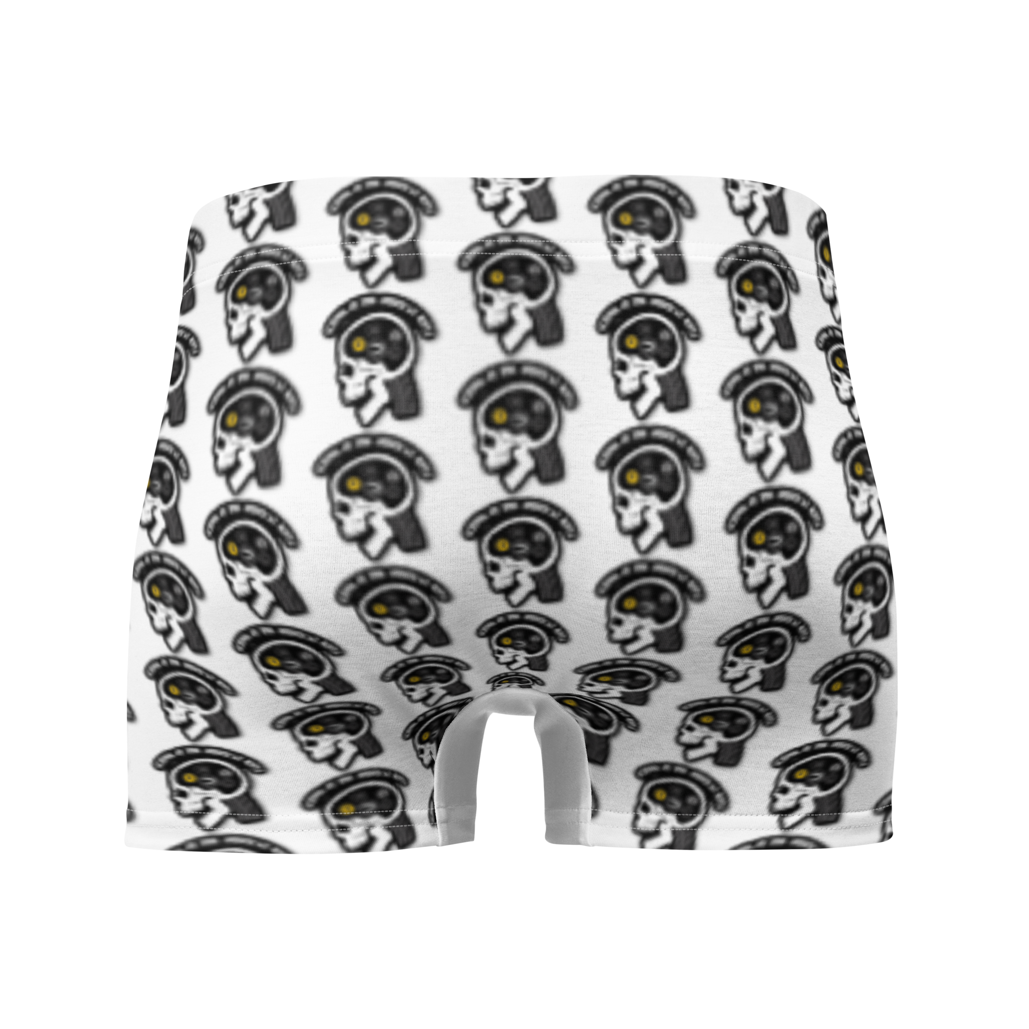 A pair of SOTAR "Gauge This" Boxer Briefs with a skull and crossbones pattern.