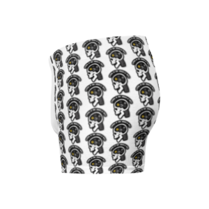 A pair of SOTAR "Gauge This" Boxer Briefs with a skull and crossbones pattern.