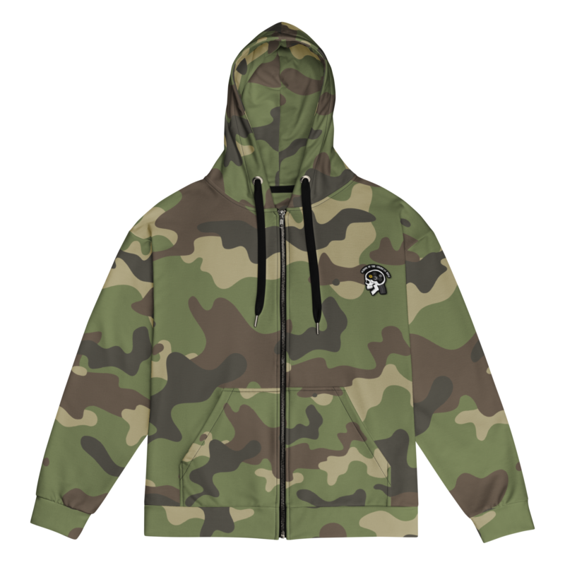 A SOTAR M81 Special Edition Zip Up Hoodie - The Lord's Plaid with a black background.